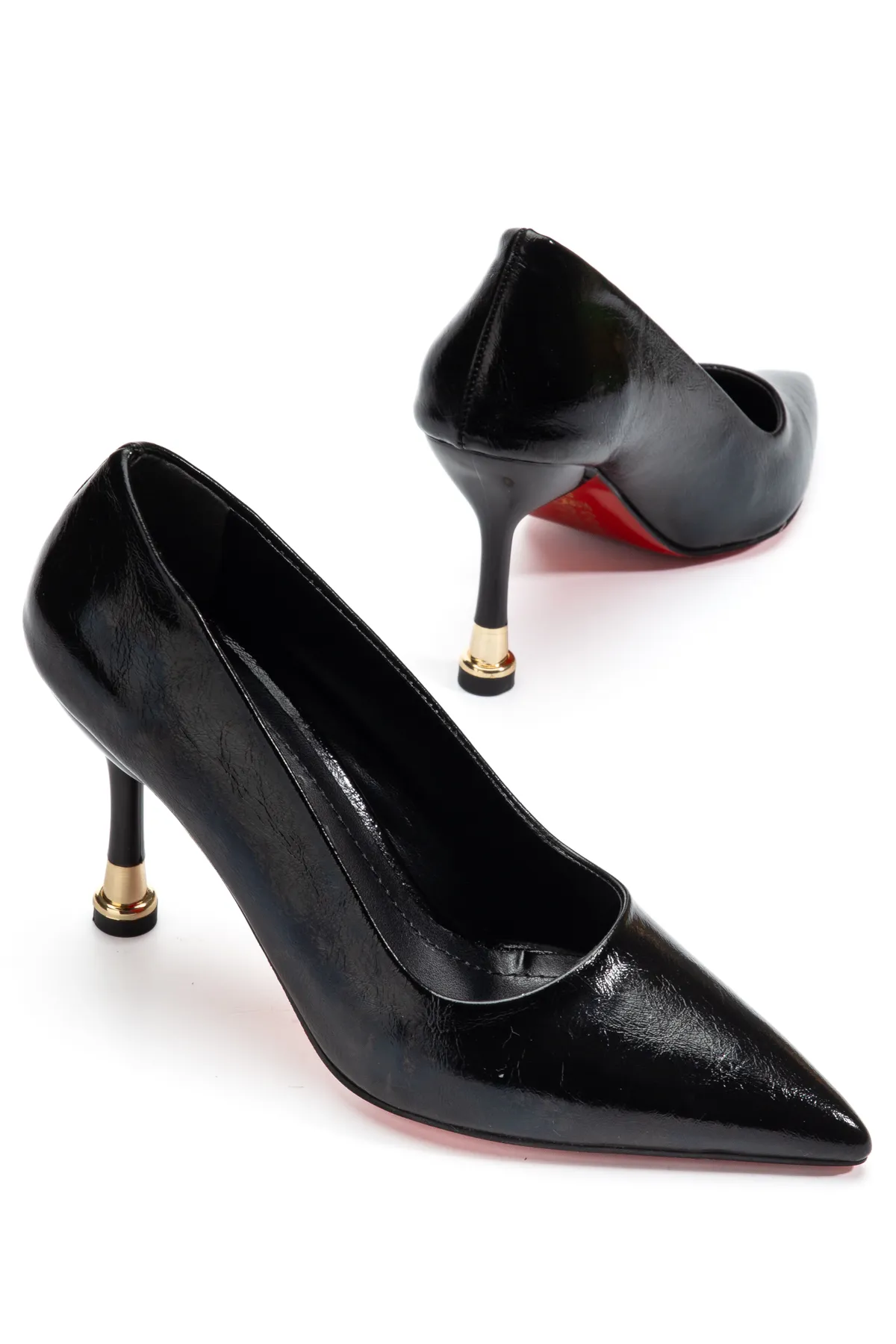 Ketrin Stiletto Rugan Ayakkabı